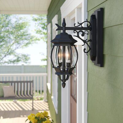 Outdoor Wall Lights & Sconces You'll Love In 2020 | Wayfair Inside Mcdonough Wall Lanterns (View 5 of 20)