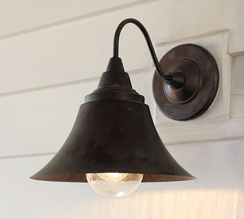 Outside | Outdoor Wall Lamps, Outdoor Sconces, Antique Regarding Arryonna Outdoor Barn Lights (Photo 10 of 20)