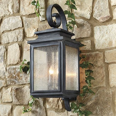 Pin On Outdoor Spaces Regarding Chelston Seeded Glass Outdoor Wall Lanterns (Photo 8 of 20)