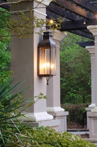 Pinrobyn On Southern Elegance | Copper Lighting For Powell Outdoor Wall Lanterns (View 11 of 20)