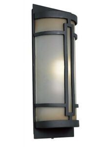 Portfolio 17 In H Black Lantern Sconce Outdoor Wall Light Inside Powell Outdoor Wall Lanterns (Photo 16 of 20)