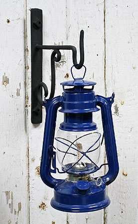Primitive Black Olde Lantern Hook – Candles And In Esquina Powder Coated Black Outdoor Wall Lanterns (Photo 8 of 20)