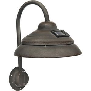 Red Shed Soft Glowing Rustic Solar Powered Lamp – 1267670 In Arryonna Outdoor Barn Lights (View 8 of 20)