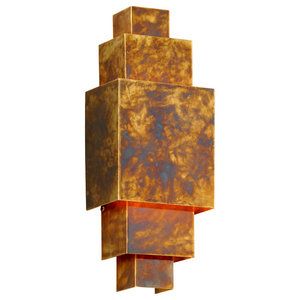 Rustic Wall Sconce, Posada, Southwest Indoor / Outdoor Throughout Esquina Powder Coated Black Outdoor Wall Lanterns (View 18 of 20)