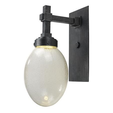 Small Pellet Glass Led Outdoor Lantern | Outdoor Wall With Carrington Beveled Glass Outdoor Wall Lanterns (View 18 of 20)