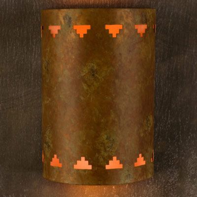 Southwest Metal Wall Sconces – Southwestern Lighting Store Throughout Esquina Powder Coated Black Outdoor Wall Lanterns (View 19 of 20)