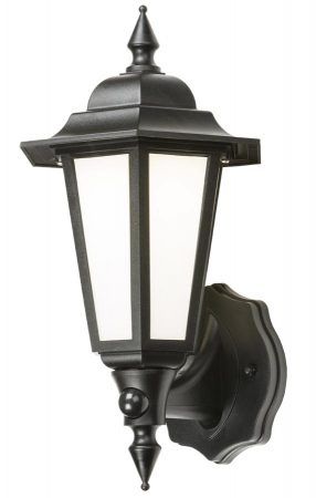Traditional Led Outdoor Pir Wall Lantern Manual Override Within Carner Outdoor Wall Lanterns (Photo 4 of 20)