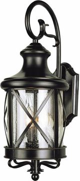 Trans Globe 19.5" Outdoor Wall Sconce Lighting – Victorian Regarding Robertson 2 – Bulb Seeded Glass Outdoor Wall Lanterns (Photo 6 of 20)
