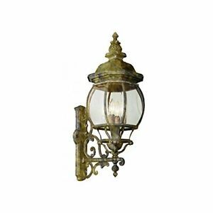 Trans Globe Bg Outdoor Wall Light With Beveled Glass Throughout Carrington Beveled Glass Outdoor Wall Lanterns (View 6 of 20)