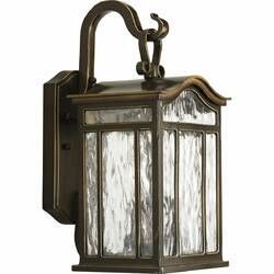 Triplehorn Oil Rubbed Bronze 3 – Bulb 17.125'' H Seeded In Heinemann Rubbed Bronze Seeded Glass Outdoor Wall Lanterns (Photo 6 of 20)