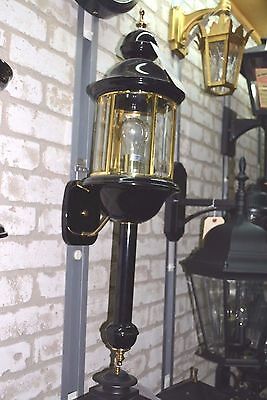 Troy Lighting Outdoor Porch Wall Light Ebony Black Within Rockefeller Black 2 – Bulb  Outdoor Wall Lanterns (View 7 of 20)