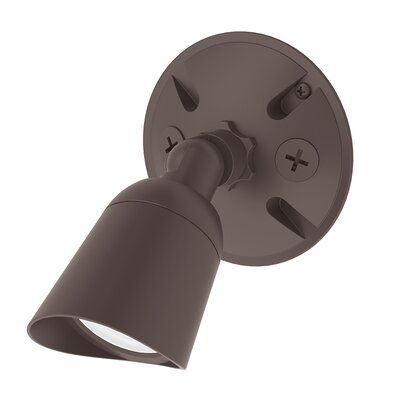 Wac Lighting Endurance Integrated Led Glass Outdoor Armed Within Dedmon Outdoor Armed Sconces (View 3 of 20)