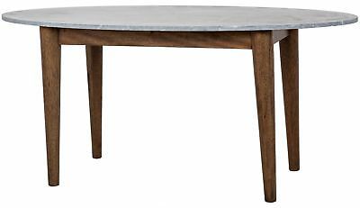 66" Oval Dining Table Dark Walnut Wood Base Solid Grey For Widely Used Dark Hazelnut Dining Tables (View 9 of 20)