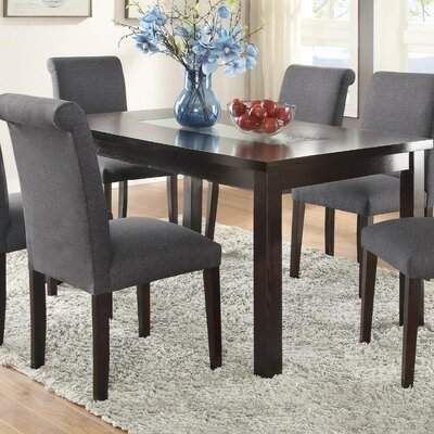 Charlton Home® Rundle Wooden Dining Table (Photo 13 of 20)
