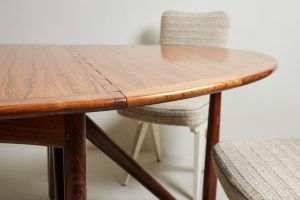 Danish Drop Leaf Tablekurt Ostervig For Jason Mobler In Popular Drop Leaf Tables With Hairpin Legs (View 14 of 20)