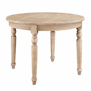 Hillsdale Furniture Pine Island Old White Round Dining Intended For Most Recent Brown Dining Tables With Removable Leaves (Photo 1 of 20)