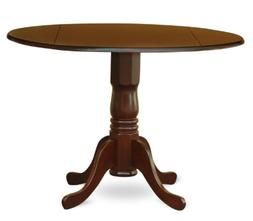 Latest Round 42 Inch Drop Leaf Dining Table Pedestal With Regard To Round Pedestal Dining Tables With One Leaf (Photo 12 of 20)