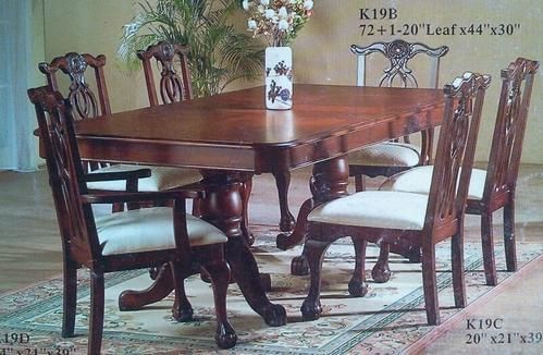 Masa Gaia Brown Wooden Dining Table Set, Rs 1200 /unit Throughout Popular Brown Dining Tables (View 9 of 20)