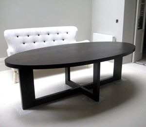 Most Current Dark Oak Wood Dining Tables Pertaining To Dark Oak Oval Dining Table – Ed Brooks Ed Brooks (Photo 16 of 20)