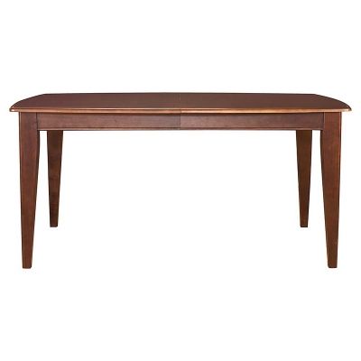Most Current Natural Rectangle Dining Tables For Bassett 4469 4263 Custom Dining 42 Inch Tapered Rectangle (Photo 11 of 20)