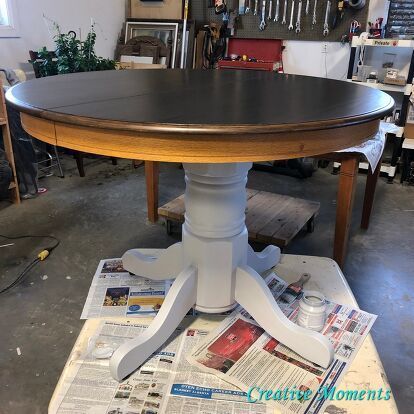 Most Recently Released How To Stain Oak Dining Table Over Existing Finish Diy With Dark Oak Wood Dining Tables (View 15 of 20)