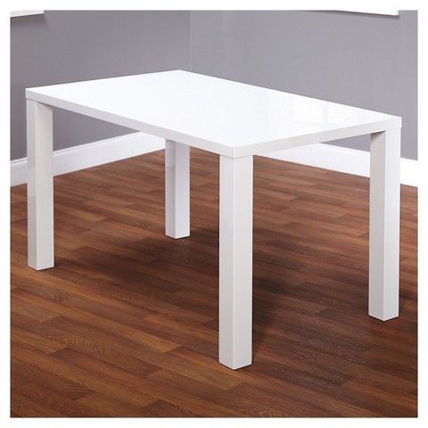 Most Recently Released White Rectangular Dining Tables In Felix Dining Table – White (View 8 of 20)