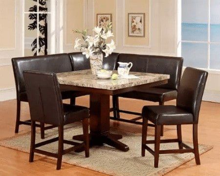 Most Recently Released Wow! 33 Space Saving Corner Breakfast Nook Furniture Sets Within White Corner Nooks (View 3 of 20)
