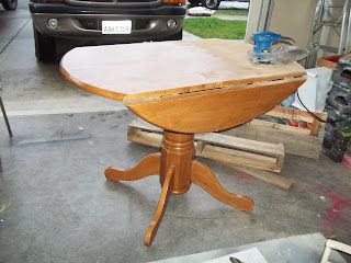 Popular Pages From Home: Drop Leaf Table With Homemade Chalk Paint Inside Gray Drop Leaf Tables (View 16 of 20)