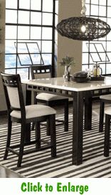 Preferred Gateway White Counter Height 5 Piece Dining Set Throughout White Counter Height Dining Tables (View 10 of 20)