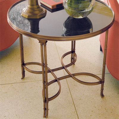 Round Hairpin Leg Dining Tables With Most Recently Released Global Views 8.80499 Higgins French Brass Bamboo Legs With (Photo 8 of 20)