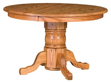 Round Pedestal Dining Tables With One Leaf Inside Most Popular Traditional, Small Round Pedestal Dining Table (View 8 of 20)