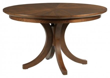 Vantage Warm Brown Warner Round Dining Table – 1stopbedrooms (View 7 of 20)