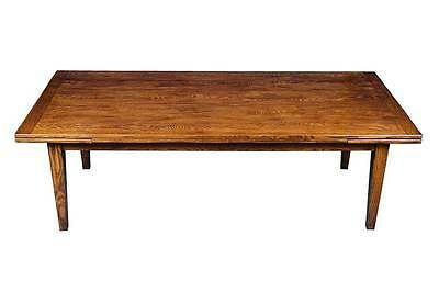 Well Known English Antique Style Solid Oak Draw Leaf Dining Table (View 13 of 20)