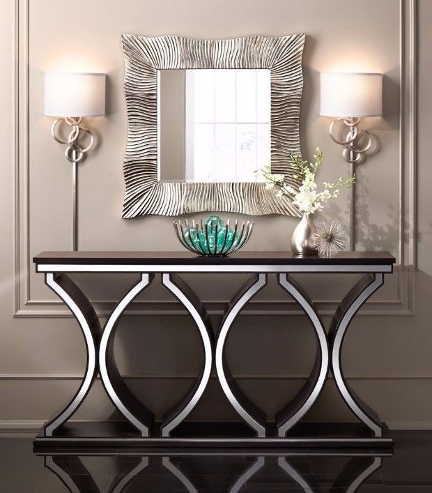 10 Silver Console Tables You Must Have | Dining Room Throughout Metallic Gold Modern Console Tables (Photo 18 of 20)