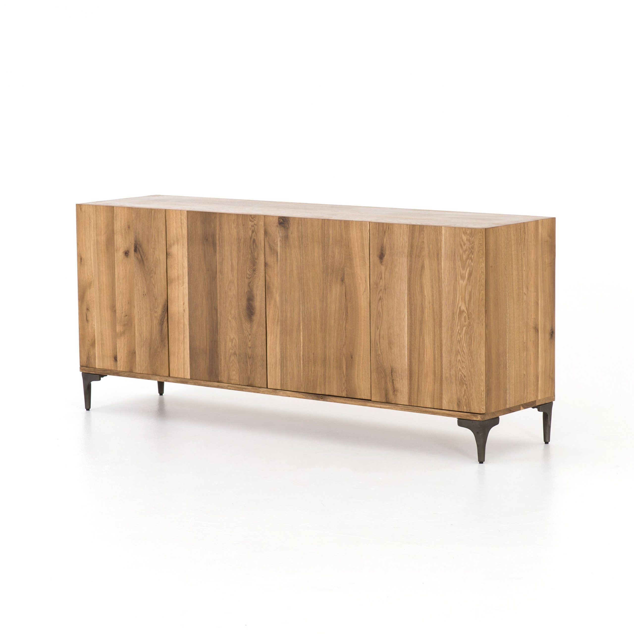 $1720 Simple Sophistication. Clean Lined Casing Of Light With Light Natural Drum Console Tables (Photo 20 of 20)