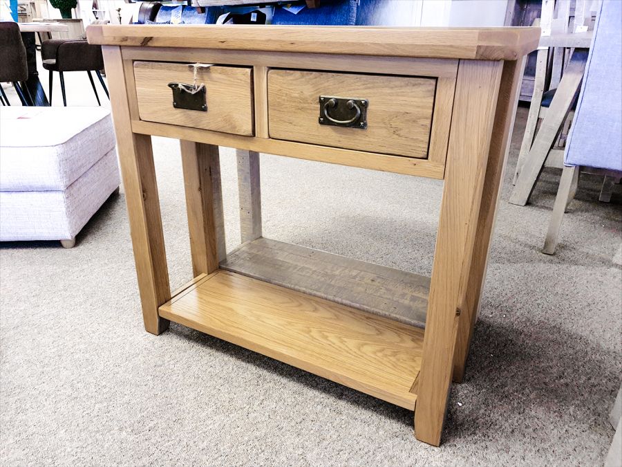 2 Drawer Console Table £185.00 Clearance Dining For Sale In 2 Drawer Console Tables (Photo 7 of 20)