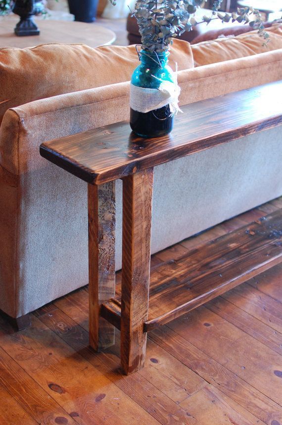 20+ Best Entryway Table Ideas To Greet Guests In Style Within Rustic Espresso Wood Console Tables (View 6 of 20)