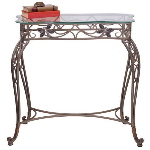 2104 – Silver Metal Console Table | Ebay Within Antique Silver Aluminum Console Tables (Photo 20 of 20)