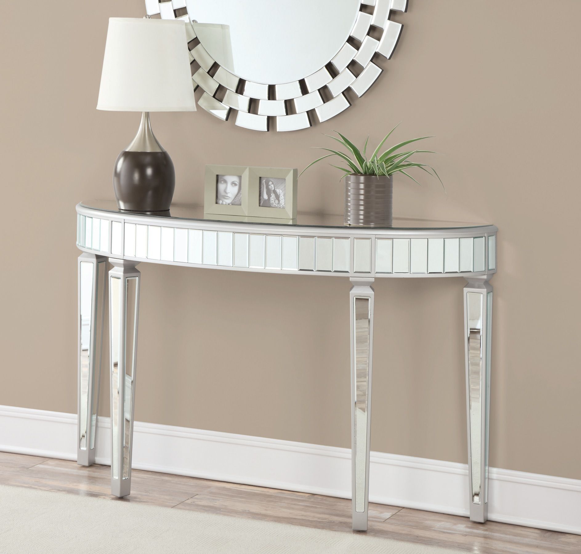 950183 Silver Console Table From Coaster (950183 Regarding Silver And Acrylic Console Tables (View 16 of 20)