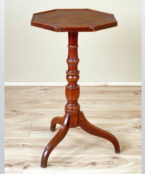 A Good Regency Period Oak Tripod Table; The Octagonal Top Inside Console Tables With Tripod Legs (View 5 of 20)