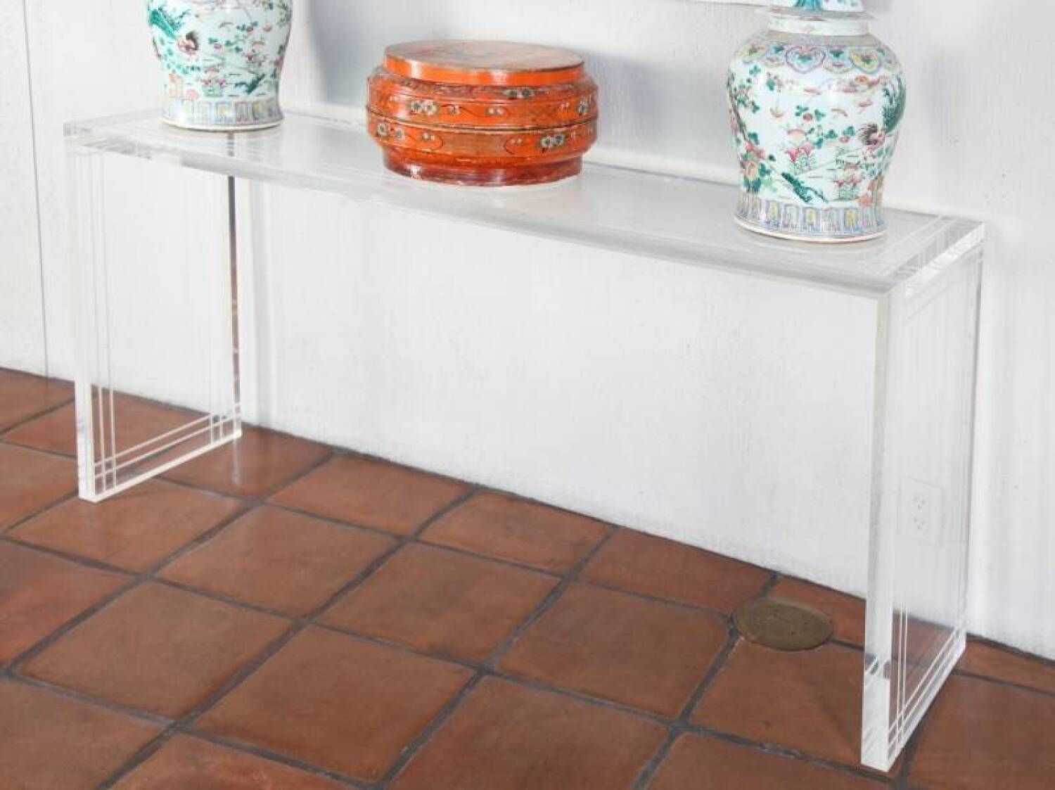 Acrylic Console Table – Current Price: $500 Inside Clear Console Tables (Photo 18 of 20)
