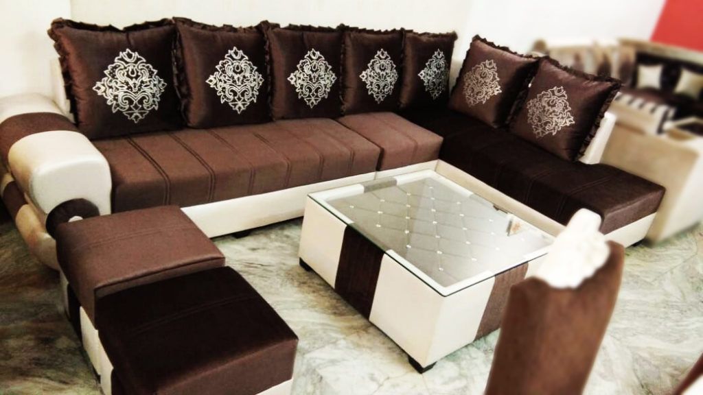 Actaeon L Shape Sofa – The Furniture Park Intended For L Shaped Console Tables (Photo 12 of 20)