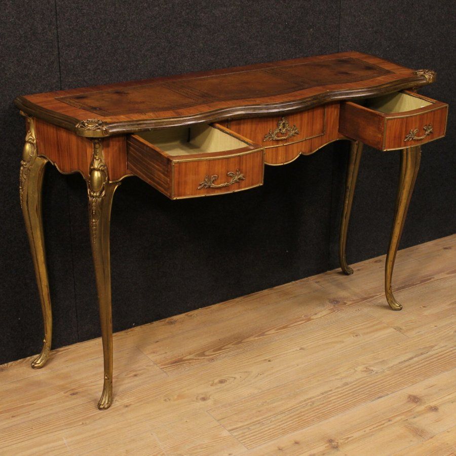 Antique French Console Table In Rosewood | Antiques.co (View 6 of 20)
