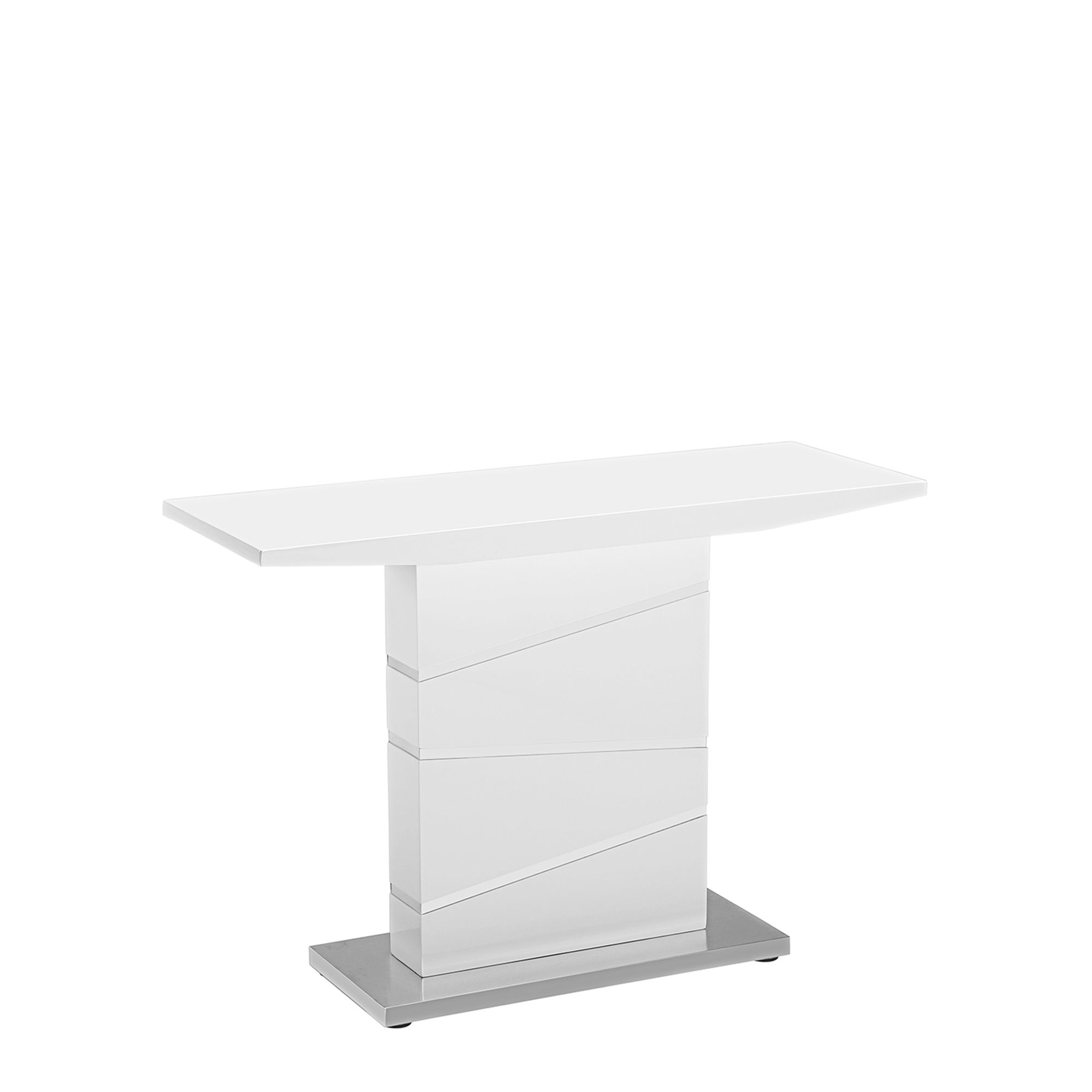 Artemis – White Gloss Console Table – Fishpools Intended For Gloss White Steel Console Tables (Photo 16 of 20)