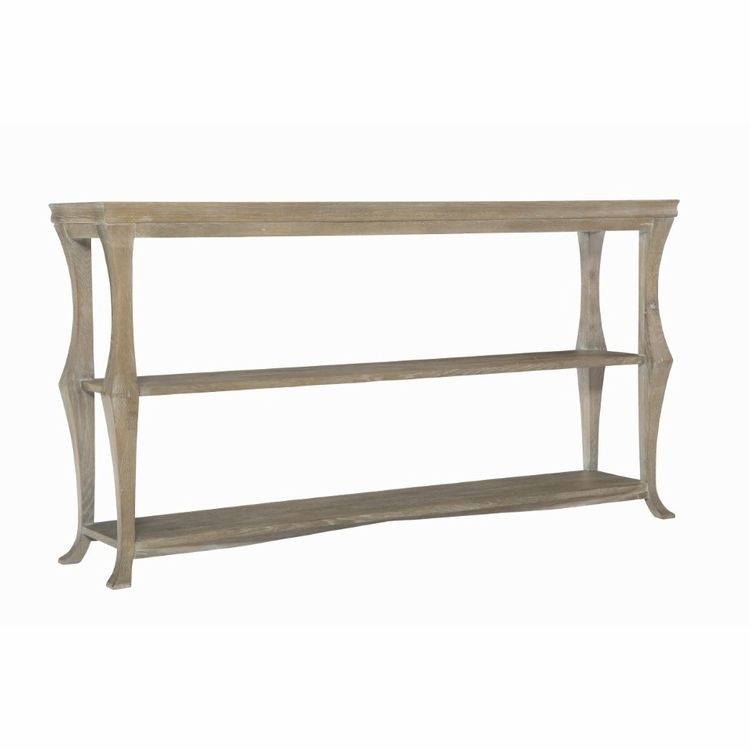 Bernhardt – Rustic Patina Console Table In Sand Finish Within Rustic Bronze Patina Console Tables (View 15 of 20)
