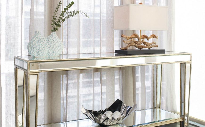 Best Brass And Mirror Modern Console Tables In 2 Piece Modern Nesting Console Tables (Photo 19 of 20)