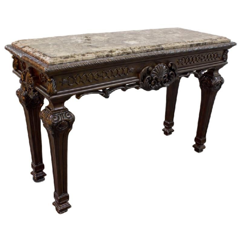 Best Master Traditional Solid Wood And Faux Marble Top In Marble Console Tables (Photo 15 of 20)