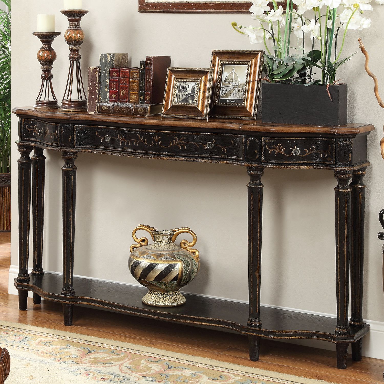 Featured Photo of 2024 Popular Vintage Coal Console Tables