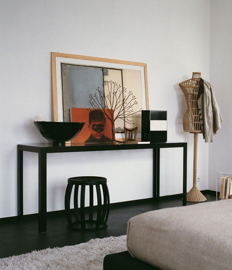 Black Modern Console Tables Regarding Black Console Tables (View 3 of 20)