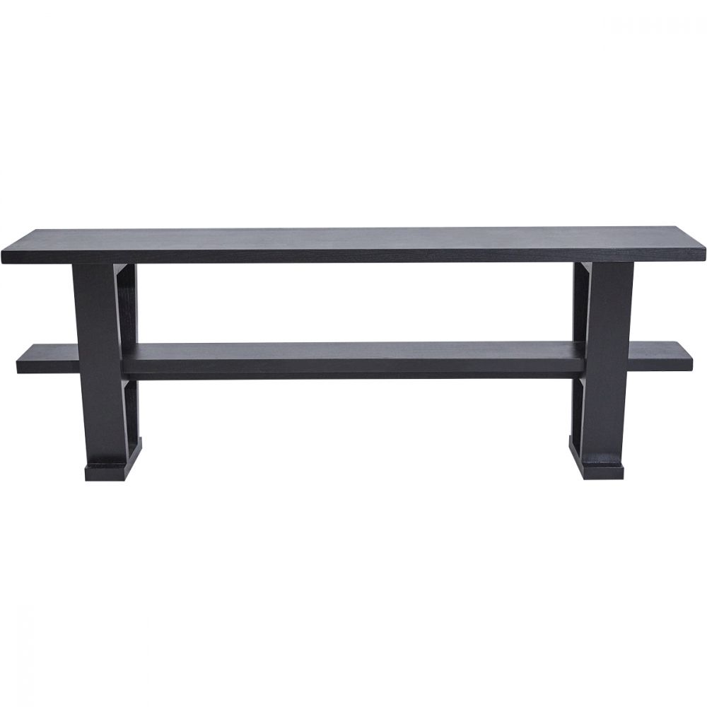 Blaine Console Table – Black – Inhouse Collections In Aged Black Console Tables (Photo 17 of 20)